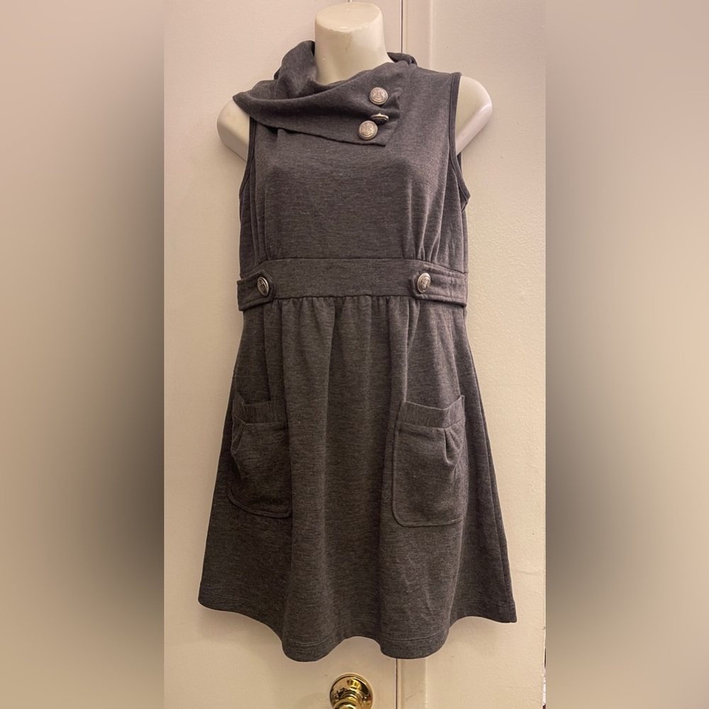 Mind Code Women’s fold neck casual dress like new